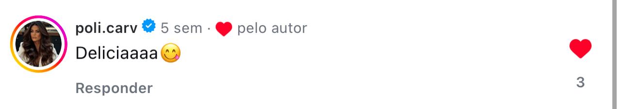 Comentário sobre a experiência no evento